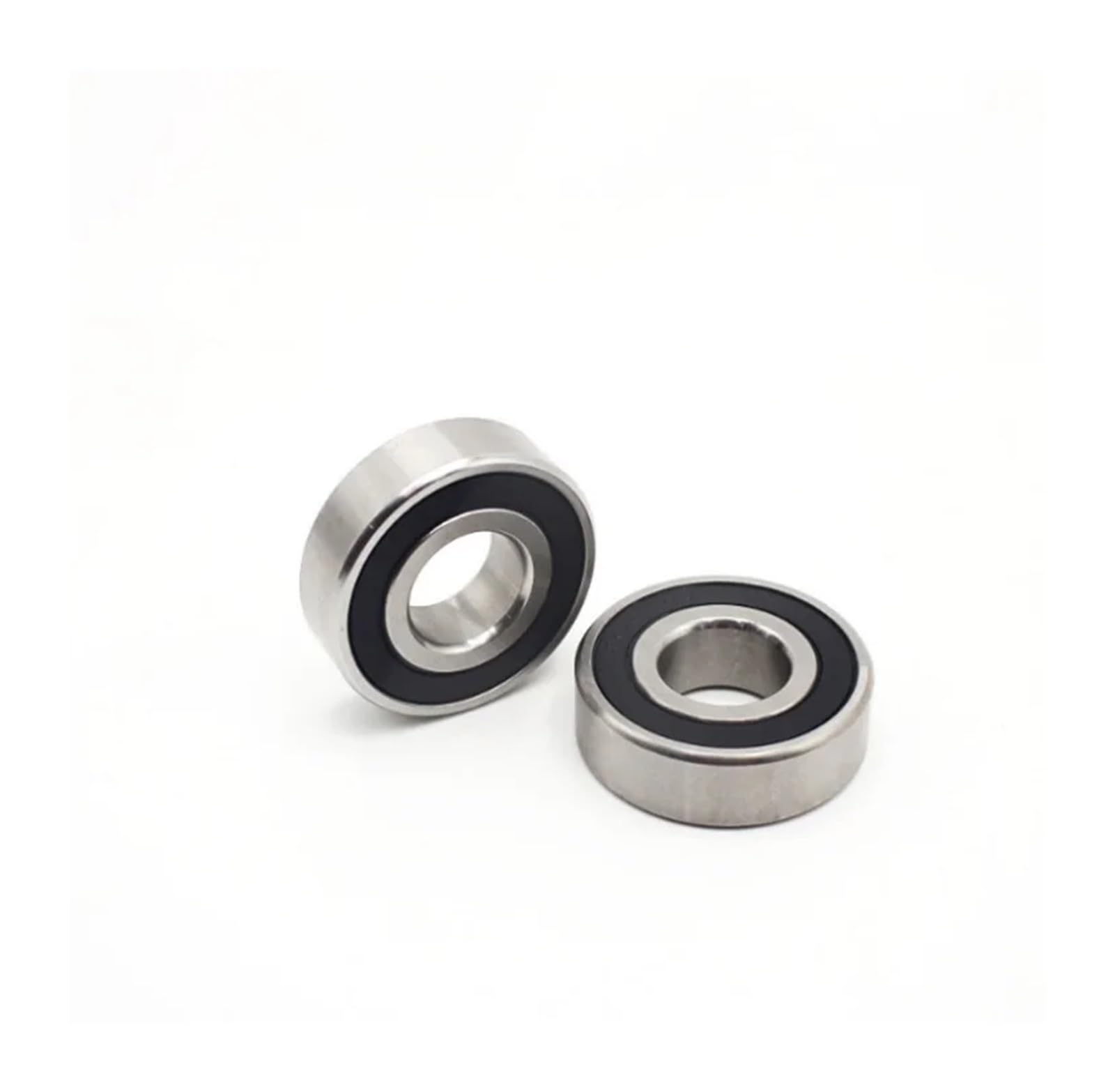 Roulement à Billes en Acier Inoxydable ABEC-5, Double Couvercle en Caoutchouc, 10 pièces, S6000RS S6001RS S6002RS S6003RS S6004RS S6005RS S6006RS S6007RS(S6004-2RS 20x42x12mm)