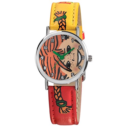 Preisvergleich Produktbild Pippi Langstrumpf Kinderuhr Lederband PE2060-819