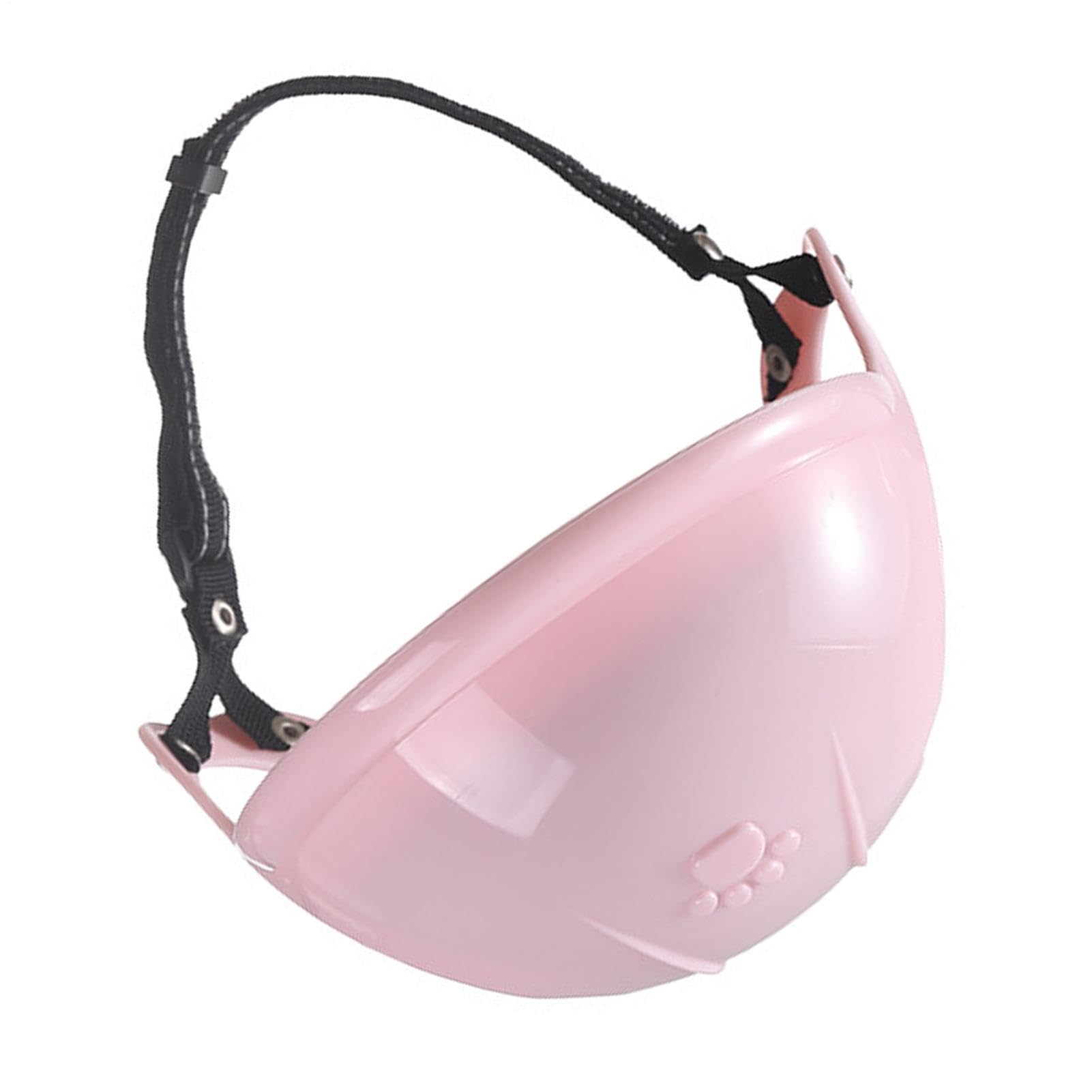 Casco Per Gatto E Cane Con Cinghias Regolabile | Copricapo Protettivo Antiscivolo Leggero Per Animali | Sicurezza Per Moto Bicicletta Campeggio Viaggi Esterni