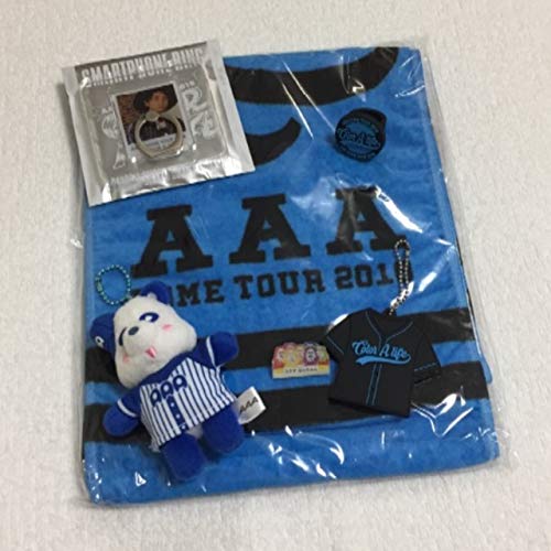 AAA マフラータオル 青 ☆AAA 10thマフラータオル青☆ 【公式通販】 AAA マフラータオル 青 ☆AAA 10thマフラータオル青☆ 【公式通販】