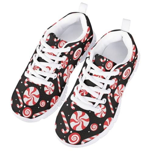 PinUp Angel Girls Lightweight Lace Up Sneakers Tennis Shoes Adorable Cute Graphic Walking Shoes