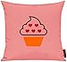 Funda de Cojín para Seleccionar! Cojín Motivo Muffin Cupcakes