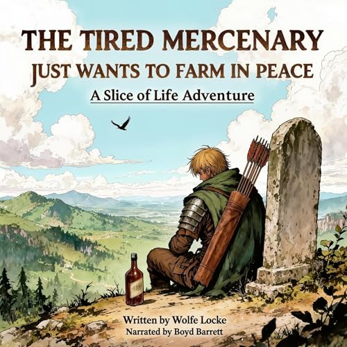 The Tired Mercenary Just Wants to Farm in Peace cover art