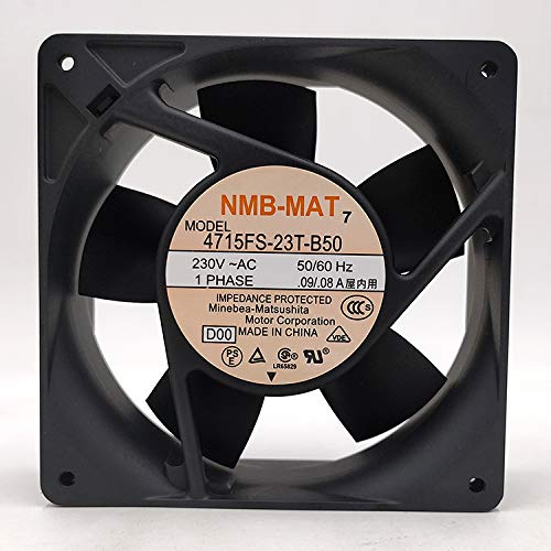 NMB 230V 0.09A 4715FS-23T-B50 12038 12cm Shaded Pole Motor Fan