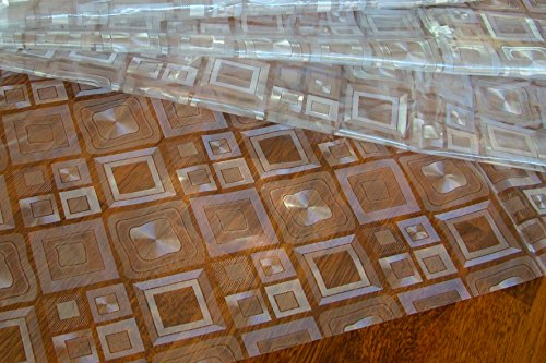 Mantel de hule, rectangular 140 x 180cm Transparente