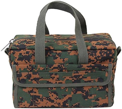 Rothco GI Style Mechanics Tool Bag, Heavy-Duty Canvas Tool Storage