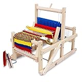 Weaving Loom Kit, Elm Looms Wooden Tapestry Hand-Knitted Machine DIY Woven Set Multifunctional Loom, Weaving Frame