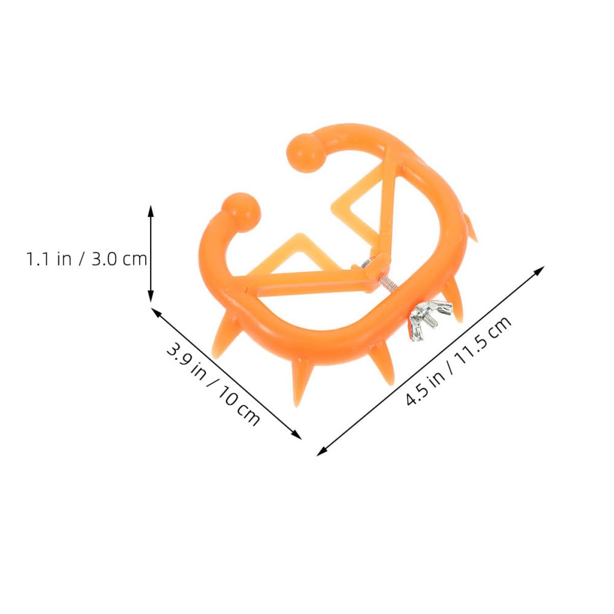 IWOWHERO 10 Pack Cattle Weaning Tool Portable Calf Nose Clip for Livestock Farming Easy to Clean