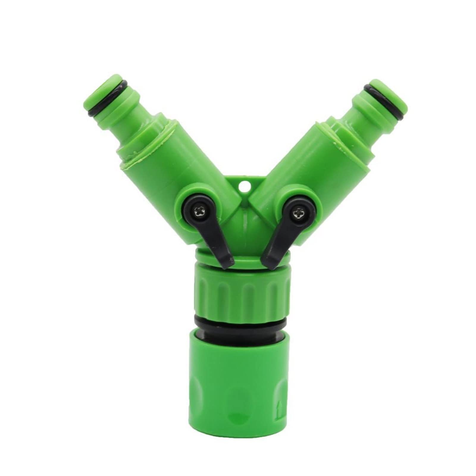 Vanne à 2 voies et connecteur rapide de tuyau pour l'arrosage de jardin
