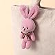 YouYuer Ostereier zum Befüllen,10PCS Ostereier mit Osterhase Plüschtier,Ostereier Plastik mit Plüschhase,Kaninchen Kuscheltier Ostern Dekoration Ostern Partyzubehör Geschenk für Kinder (C)