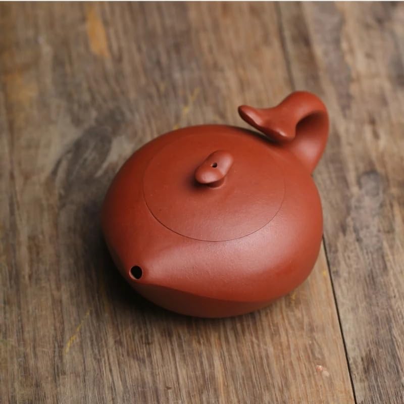 Czajnik z chińskiej fioletowej gliny, ceramiczny czajnik w kolorze niebiesko-białym, zestaw do herbaty i czajniczek, domowy zestaw do herbaty w stylu retro, chińskie akcesoria do ceremonii parzenia