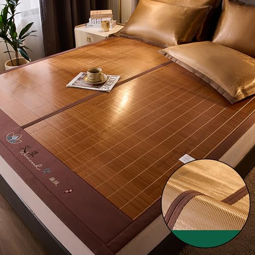 Tapis rafraîchissant en bambou double face respirant et drap de lit d'été