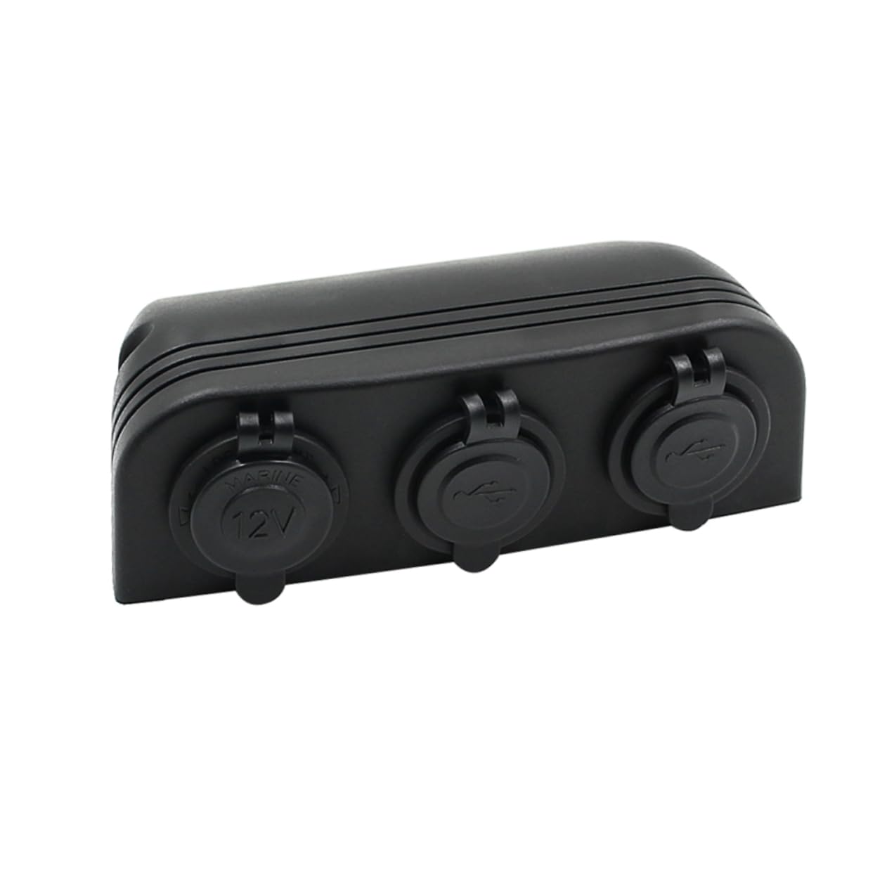 Veemoon 24v Adaptador USB para Mechero De Coche con Puertos USB Conector De Resistente Al Agua y Fabricado con Material Ignífugo para Smartphones y Tabletas