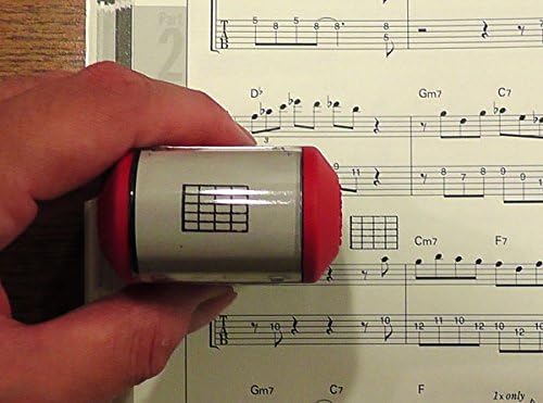 Guitar Chord Stamp(mini) Inkpad-builtin Made In Japan