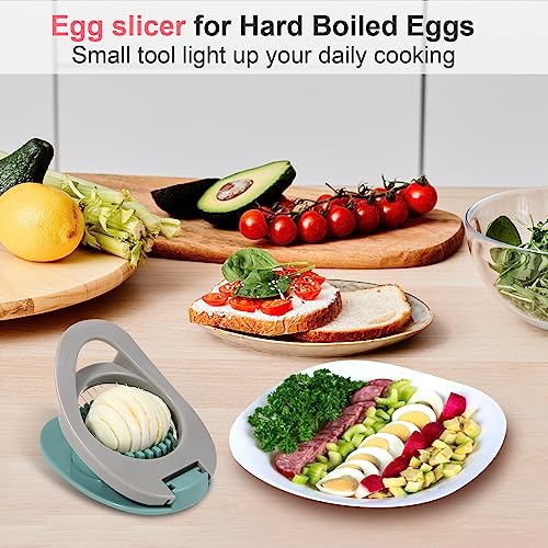 Set Of 4, Egg Slicer Strawberry Slicer, Dokpod Egg Slicer For Hard Boiled Egg, Egg Cutter For Hard Boiled Eggs, Strawberry Cutter Slicer Fruit Cutter Slicer Stainless Steel Wire Egg Banana Slicer #TOP3