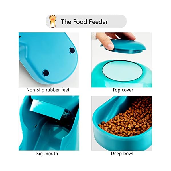 Automatic-Cat-Feeders-Set-Dog-Feeder-Set-with-Cat-Food-Dispenser-and-Cat-Water-Dispenser-Big-Capacity-Automatic-Gravity-Dog-Feeding-Watering-Supplies-for-Small-Medium-Big-Cats-Dogs Big Capacity Automatic Dog Feeder Set