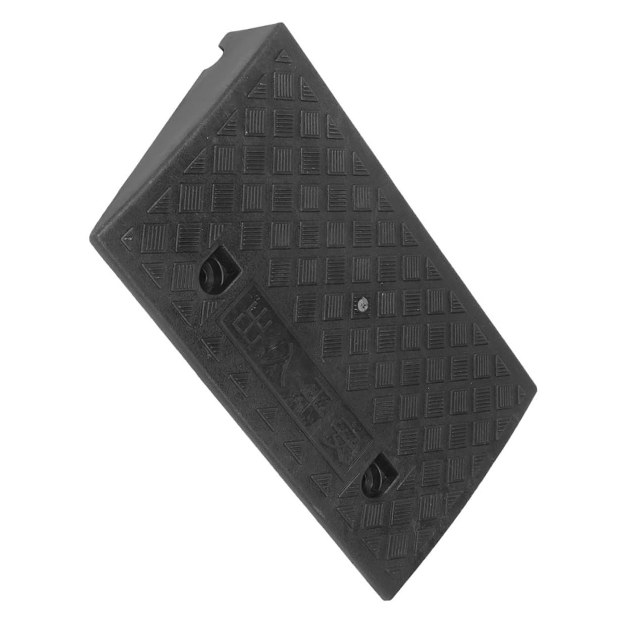 Rampa per Auto Portatile in Gomma Nera Resistente e Antiscivolo per Soglie e Gradini Interni, per Porte e Accessi Sicuri in Casa