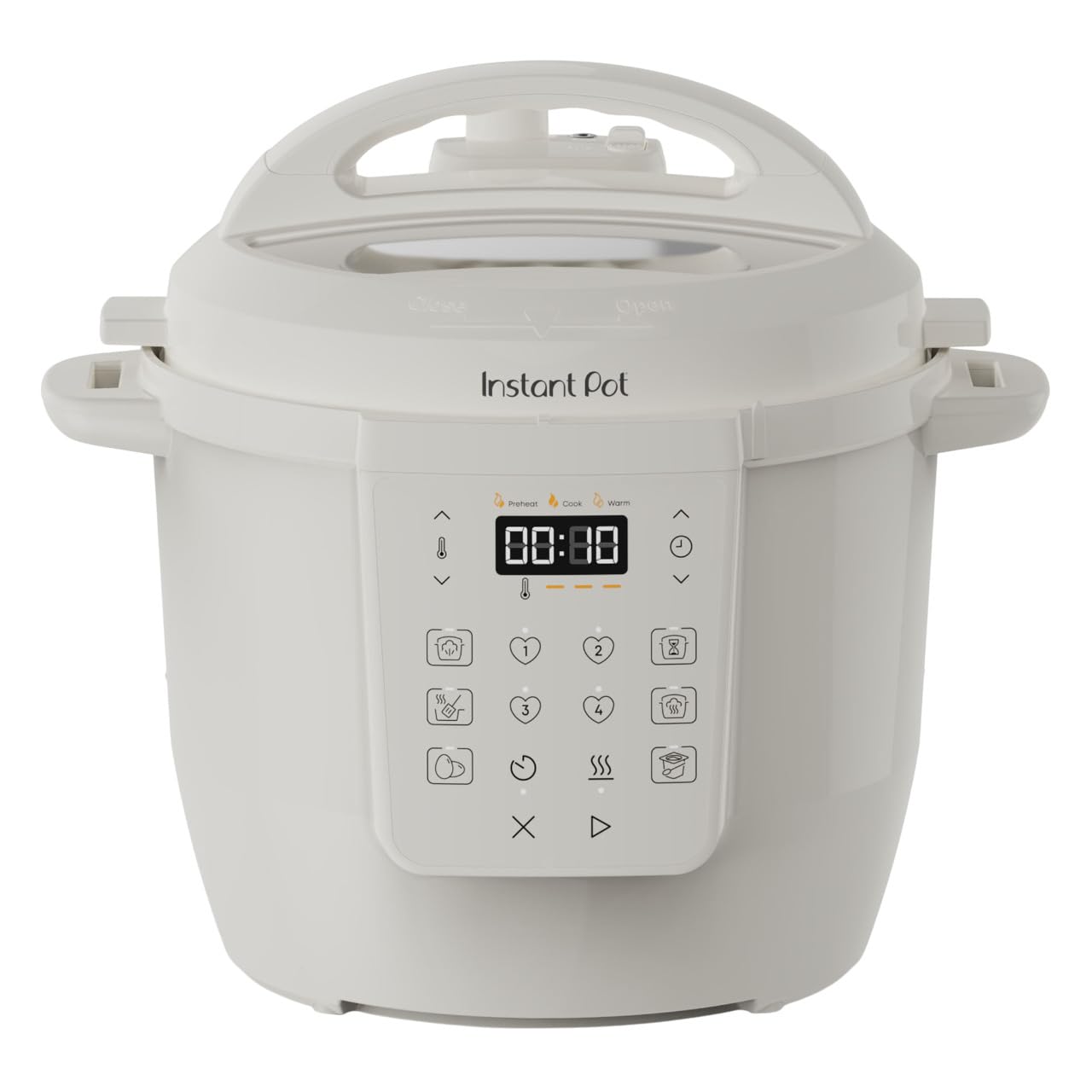 Instant Pot Olla Multifunción, 5,7l, 7 en 1, Cocción Inteligente Multicocción: Olla a Presión, Cocción lenta, Arrocera, Sartén, Yogurtera, Vaporera y Calentador de Alimentos, Sal Marina Blanco