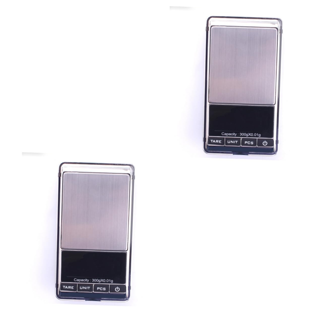 PRETYZOOM 2stücke Elektronische Miniwaage Für Schmuck Tragbare Pocket-waage Mit Lcd-display Für Präzise Messungen Von Gold Und Anderen Materialien