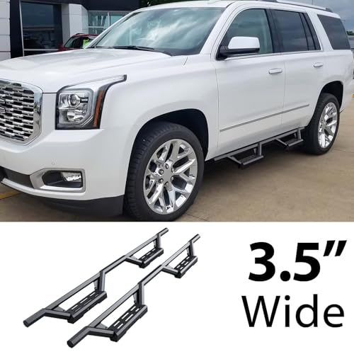Estribos laterales de acero inoxidable HD Ridez para SUV miniatura 2