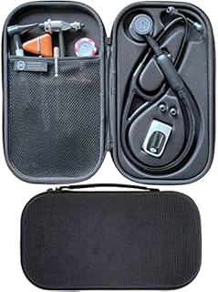 Pod Technical Cardiopod II Stethoscope Case for All Littmann Stethoscopes - All Black