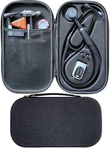 Pod Technical Cardiopod II Stethoscope Case for all Littmann Stethoscopes - All Black