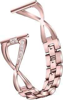 UKCOCO 1pc Stainless Steel Watch Band Correa para Hombre Metal Strap 22mm Watch Band Watch Strap for Men Mens Watch Straps Wristband Bracelet Metal Watch Band Replacement Watch Band Metal