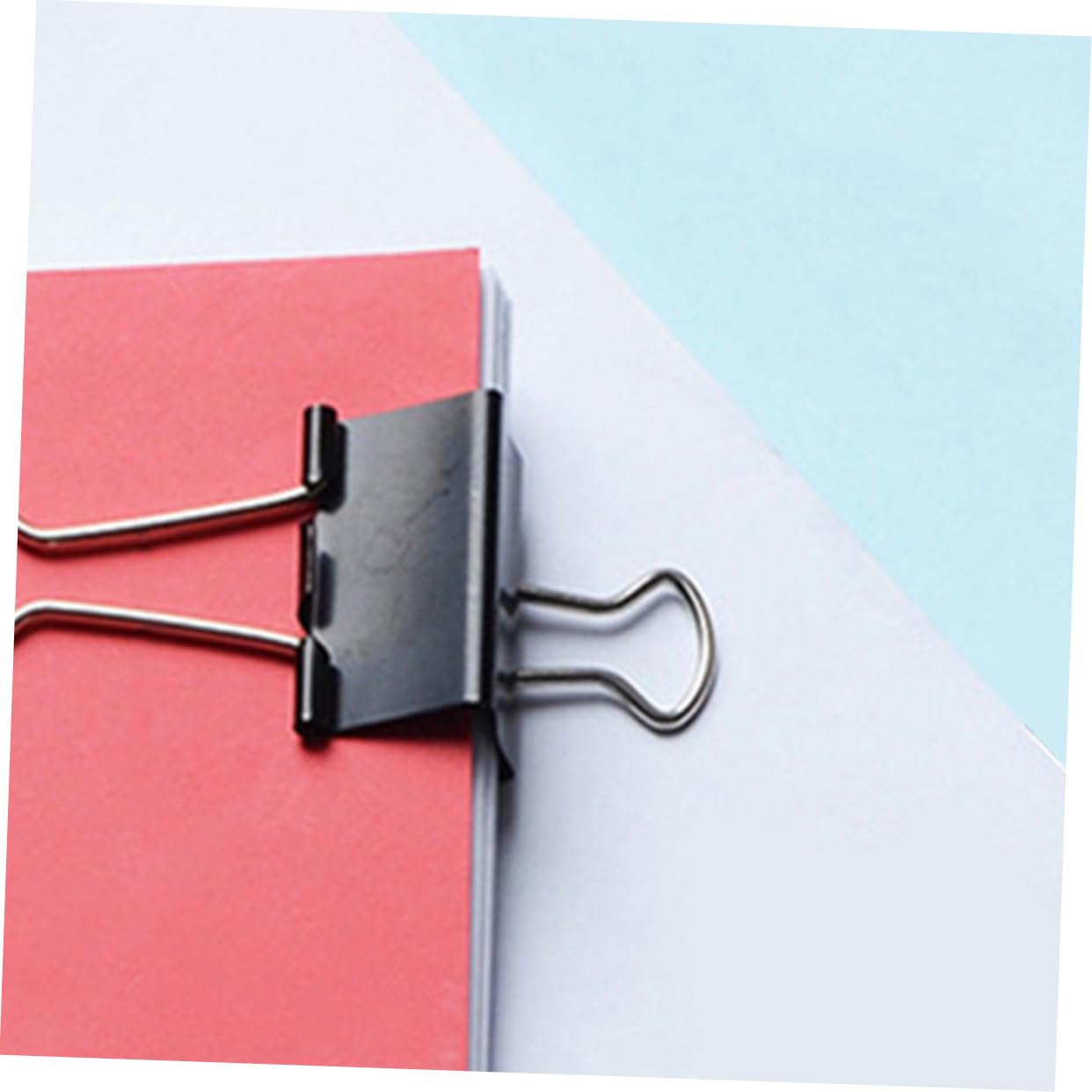 60pezzi Graffette Binder Clip Assortite Per e Scuola Fermacarte Resistenti Per Documenti e Sacchetti Organizzazione e Versatile