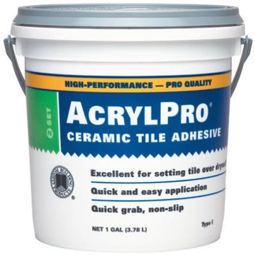 Custom Building Products Comp. 4000 Acrylic Ceramic Tile Mastic, 1-Gallon. 2 Packets
