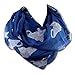 KnitPopShop Cat Scarf for Women Fashion Infinity Loop Circle (blue)