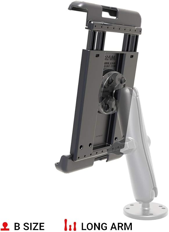 RAM MOUNTS Tab-Tite Tablet Tartó Samsung Galaxy Tab A 8 hüvelykes Fekete Tok Állvány