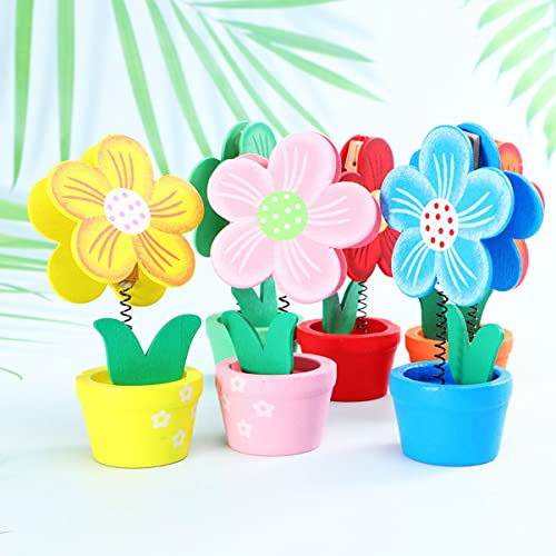 Jojofuny 6PCS Vaso di Fiori Clip di Supporto di
