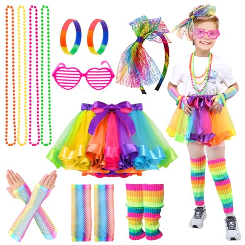 Ballery Déguisement Année 80 Costumes pour Enfants...