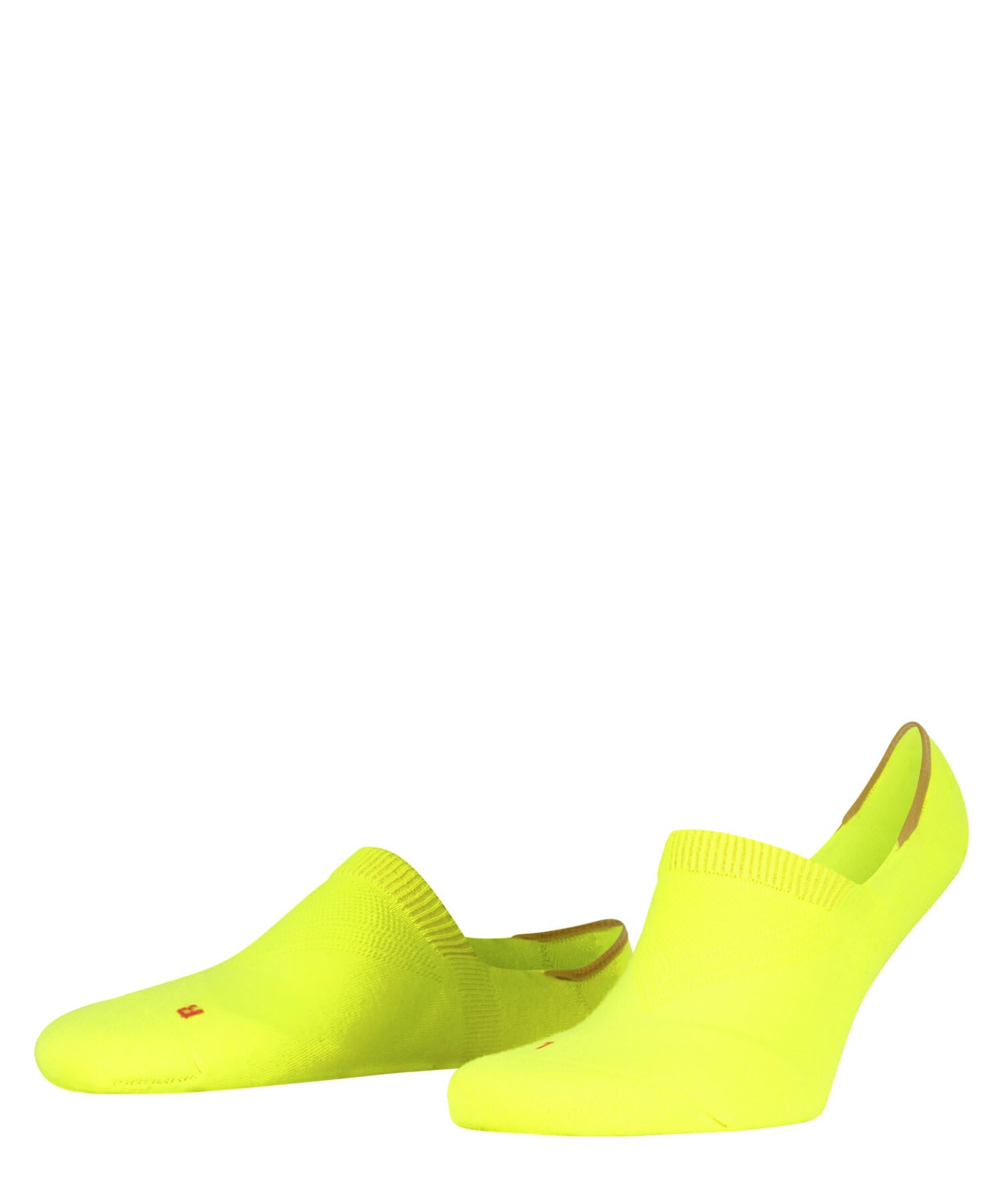 Falke Unisex Yellow Lightning 1325 Cool Kick Invisible U In Soft Breathable Quick Drying No-Show Plain 1 Pair Liner Socks, 5.5-7.5