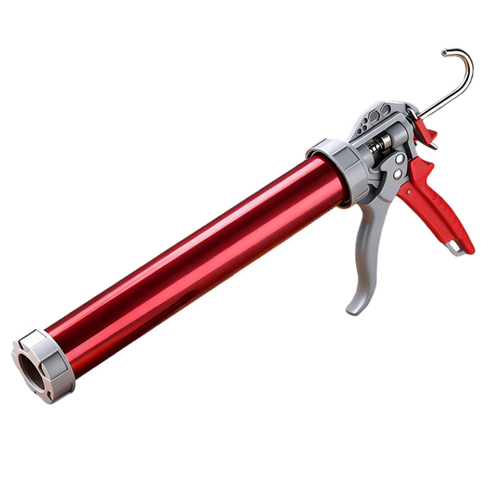Buxuaaaa Automatic Cut Off Strong Caulking Applicator Effort Saving Design For Round And Bagged Adhesives Strong Abs Aluminum Alloy Sealant Dispenser For Tube And Bag Adhesive Including Auto Cut Off Feature