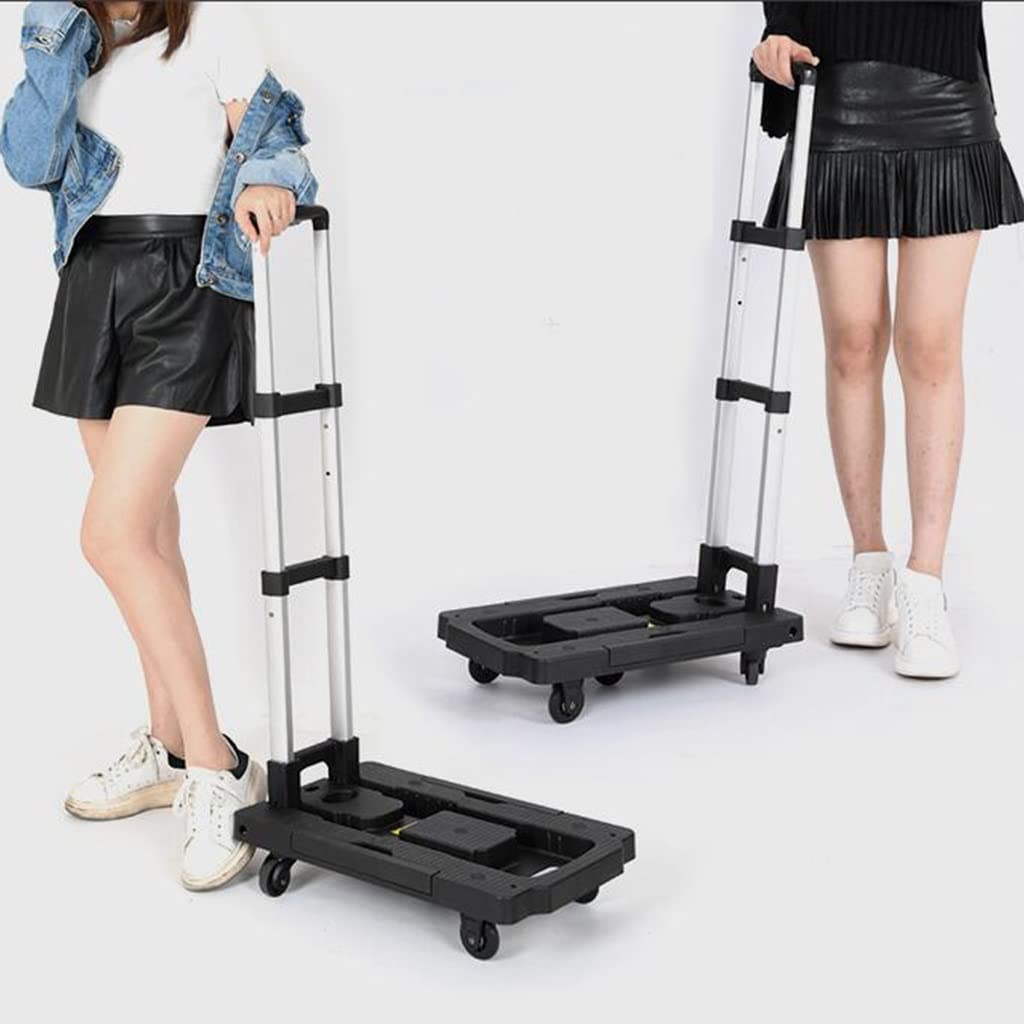 Carriole Carrello Pieghevole per Uso Domestico Carrello per la Spesa Carrello per la Spesa Rimorchio a Mano Carrello Portatile per Bagagli Carrello elevatore in Movimento Disponibile