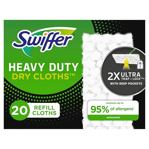 Swiffer Sweeper Heavy Duty Dry Sweeping Cloths, 40 Count - image 1