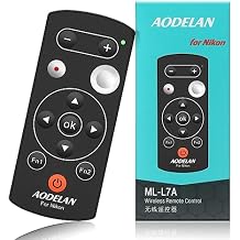 AODELAN Camera Wireless Shutter Release Remote Control for Nikon COOLPIX P1000 P950 B600 A1000 Z50 Z30 Z fc, Replaces Nikon ML-L7