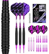 ダーツ 3本セット 紫色 フライト付き ダーツ 3本セット 紫色 フライト付き imgrc0102375980.jpg