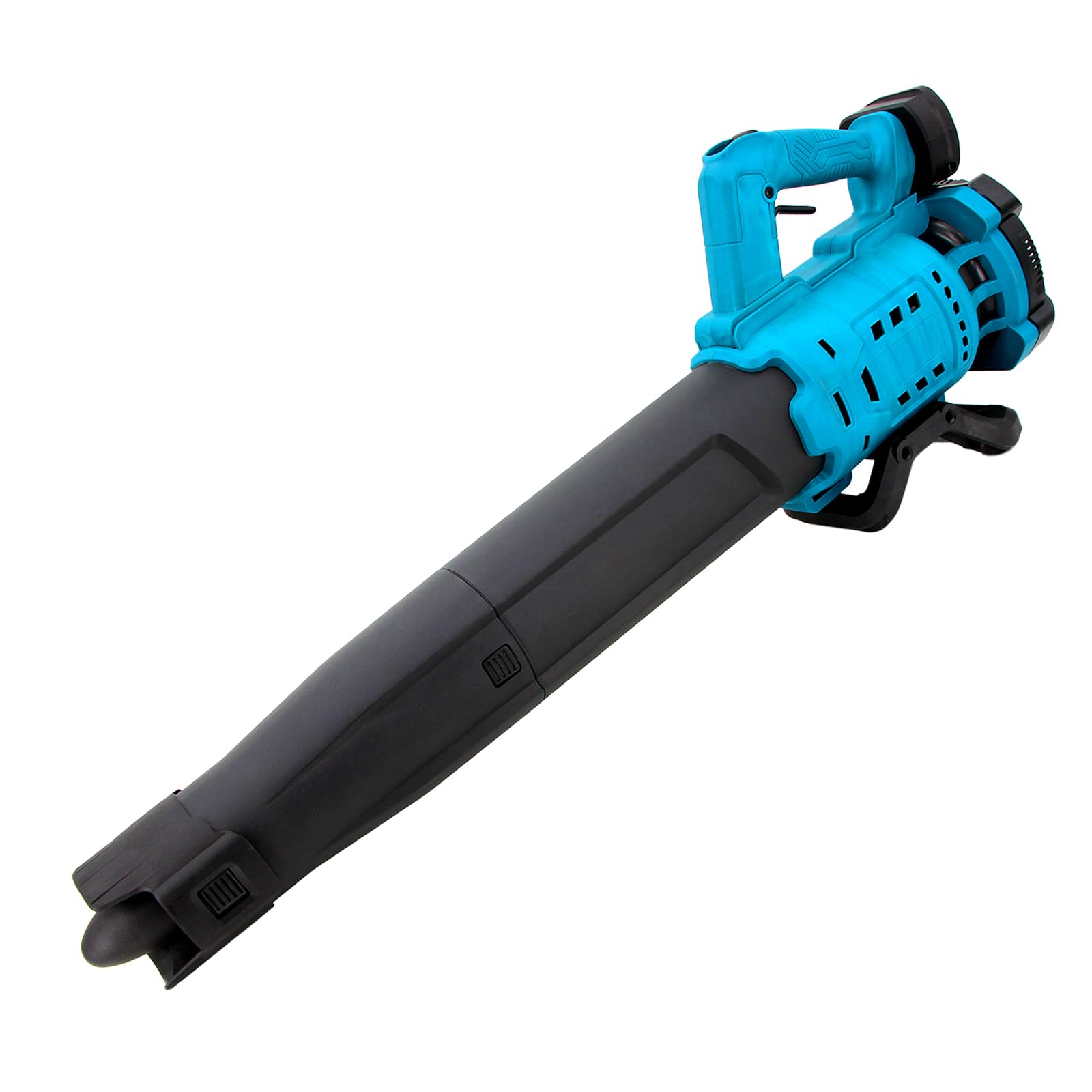Barredora de Hojas cepilladas Recargable, recolector de Polvo, soplador de Aire eléctrico inalámbrico de Alta Potencia para Accesorio de Limpieza de jardín, Azul y Negro