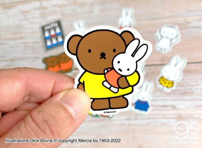 Amazon | miffy ダイカットビニールミニステッカー おいかけっこ