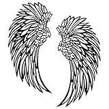 Ornements ailes d'ange - nos décorations en métal sont non seulement éclatantes, mais présentent également un magnifique motif texturé, offrant une apparence très chic et charmante. ornement mural ailes en métal