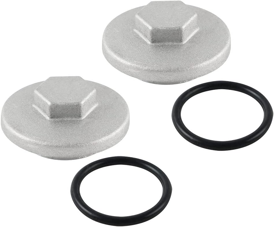 ELSOON 12361-300-000 12361-371-980 12361-035-000 Engine Valve Tappet Adjustment Cover, Front/Rear Differential Gear Case Cap Compatible With TRX250 - View #13