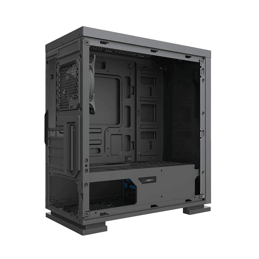 GAMEMAX H605-TR Dark Ranger Case Mini Micro Tower 0.6MM SPCC con Ventol Rainbow 3*USB3.0/2.0 Pannello Laterale in Vetro Temperato (AxPxL: 410x375x190 mm)