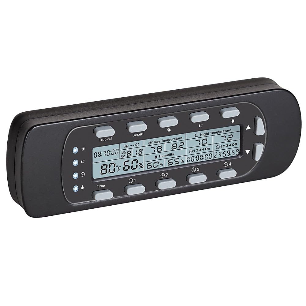 Repti-Zoo EZ Thermo-Hygro-Timer-Steuerung - Thermo/Hygrostat mit einem zweiten Timer