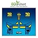 Ecoshirt O3-4GJ3-AQDT Autocollants Fork Fox 32 SC Performance 2017 Am83 Autocollants Fourche Gabel Fourche Bleu Jaune
