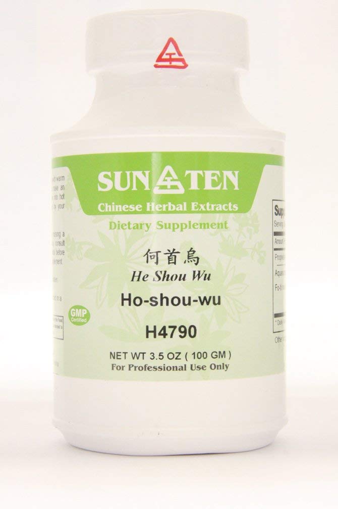 Sun Ten - Polygonum/HO-SHOU-WU He Shou Wu Concentrated Granules 100g H4790 by Baicao