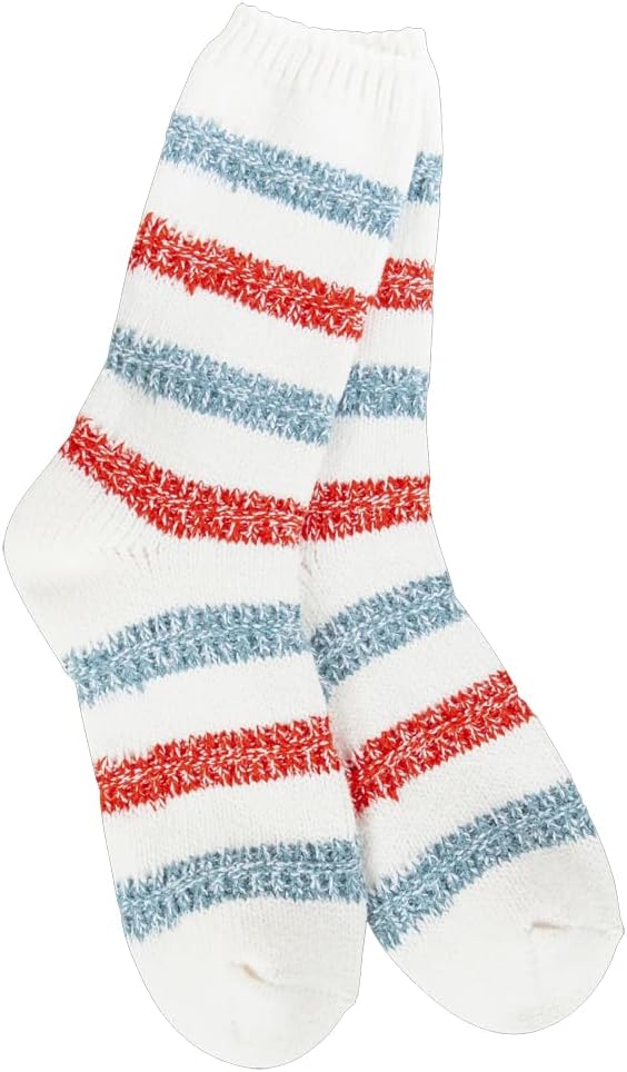 World's Softest Weekend Ragg Links Crew Socks, One Size Fits Most