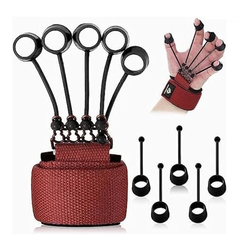Image of Dr. Care Stress Relief and Hand Strength Improvement Kit: Stress Ball, Hand Grip, Finger Exerciser - All Fitness Levels Accessories for Home Gym