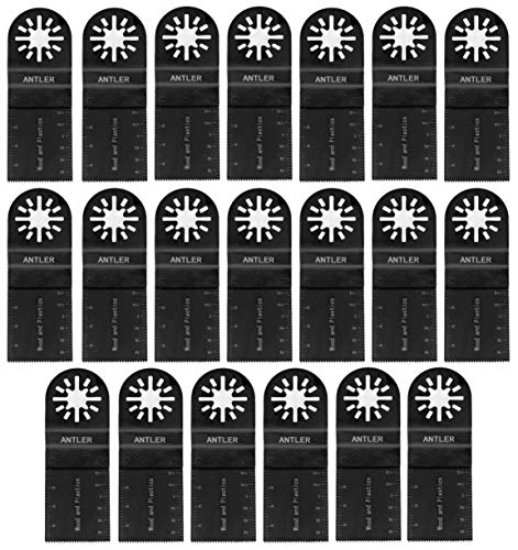 AB35WB - Cuchillas de madera (35 mm, compatible con multiherramientas oscilantes, 20 unidades) Cover